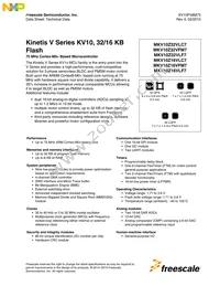 MKV10Z32VLC7R Datasheet Cover