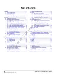 MKV31F512VLL12P Datasheet Page 4