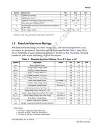 MKV44F128VLF16 Datasheet Page 7