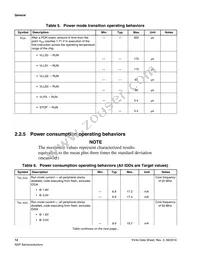 MKV44F256VLL16 Datasheet Page 12