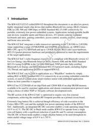 MKW31Z512VHT4R Datasheet Page 4