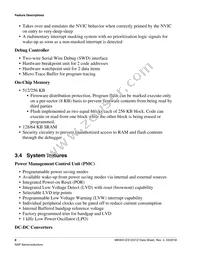 MKW31Z512VHT4R Datasheet Page 8