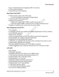 MKW31Z512VHT4R Datasheet Page 13