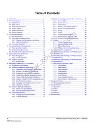 MKW36A512VFP4 Datasheet Page 4