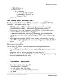MKW36A512VFP4 Datasheet Page 17