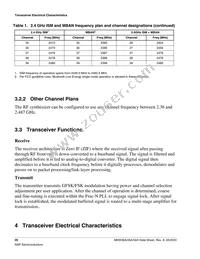 MKW36A512VFP4 Datasheet Page 20