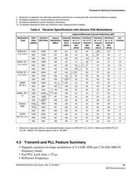 MKW36A512VFP4 Datasheet Page 23