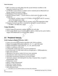 MKW36Z512VHT4 Datasheet Page 10