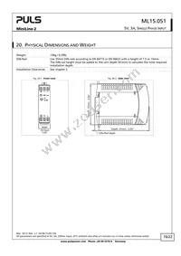 ML15.051 Datasheet Page 16