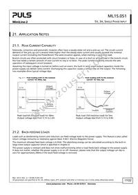 ML15.051 Datasheet Page 17