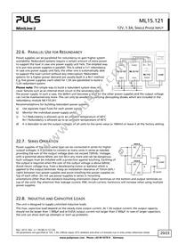 ML15.121 Datasheet Page 20