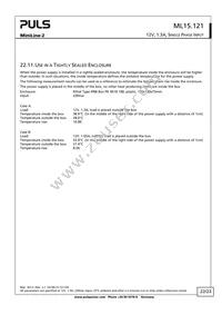 ML15.121 Datasheet Page 22