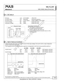 ML15.241 Datasheet Page 5