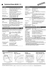 ML50.105 Datasheet Page 2