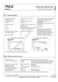 ML50.109 Datasheet Page 11