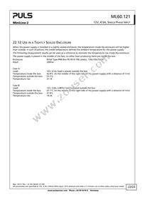 ML60.121 Datasheet Page 22