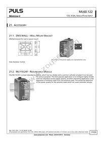 ML60.122 Datasheet Page 17