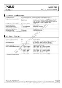 ML60.241 Datasheet Page 13