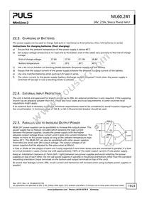 ML60.241 Datasheet Page 19