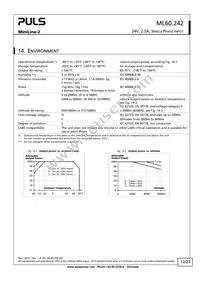 ML60.242 Datasheet Page 12