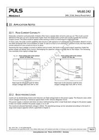 ML60.242 Datasheet Page 18