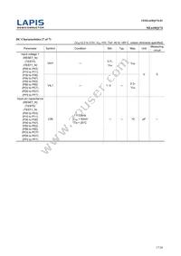 ML610Q174-NNNGAZWAX Datasheet Page 17