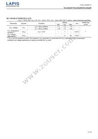 ML610Q409P-NNNTB03A7 Datasheet Page 22