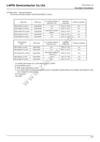 ML610Q412P-NNNTB03A7 Datasheet Page 4