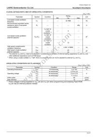 ML610Q422-NNNTBZ03A7 Datasheet Page 22