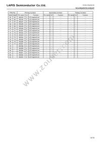 ML610Q429-NNNTBZ03A7 Datasheet Page 14