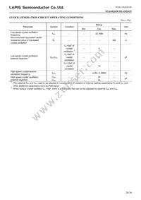 ML610Q429-NNNTBZ03A7 Datasheet Page 20