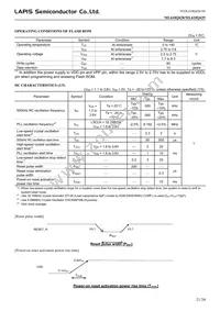 ML610Q429-NNNTBZ03A7 Datasheet Page 21