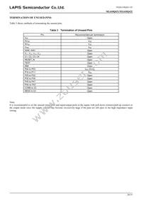 ML610Q432A-NNNTC03A7 Datasheet Page 20