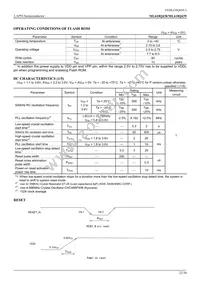 ML610Q439P-NNNTC0AGL Datasheet Page 22