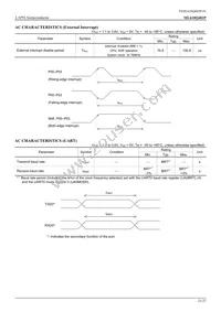 ML610Q482-NNNTBZ03A7 Datasheet Page 21