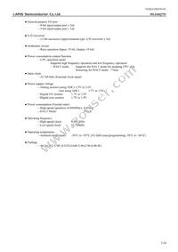 ML610Q793-N01HBZ03B Datasheet Page 2