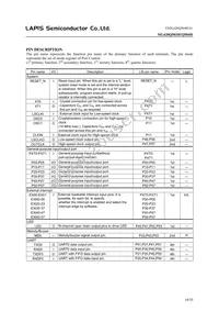 ML620Q504H-NNNTBWBX Datasheet Page 10