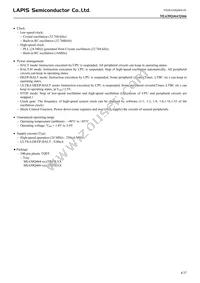 ML630Q466-NNNTBZWAX Datasheet Page 4