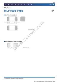 MLF2012K560MT Datasheet Page 9
