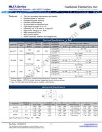 MLFA1FTC330K Datasheet Cover