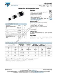 MLV0805E31103T Cover