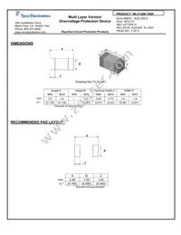 MLV1206-700K Datasheet Page 3