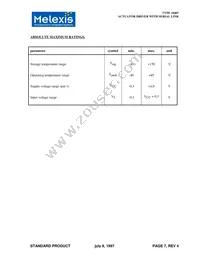 MLX10407EDF-AAA-000-RE Datasheet Page 7