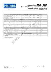 MLX10801RLD Datasheet Page 15