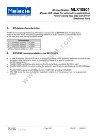 MLX10801RLD Datasheet Page 16