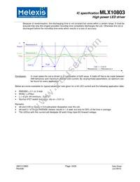 MLX10803KDC-AAA-000-SP Datasheet Page 19