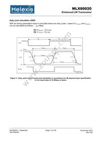 MLX80020KDC-BBA-000-TU Datasheet Page 15