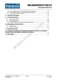 MLX80030KDC-BAA-000-SP Datasheet Page 3