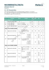 MLX80051KLW-BAA-000-TU Datasheet Page 6