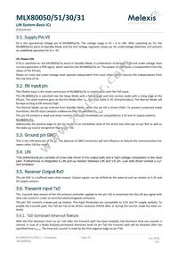 MLX80051KLW-BAA-000-TU Datasheet Page 19